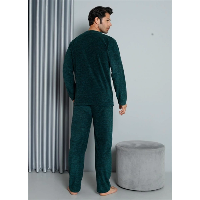 Moda Çizgi WelSoft Polar Erkek Pijama Takımı 6826