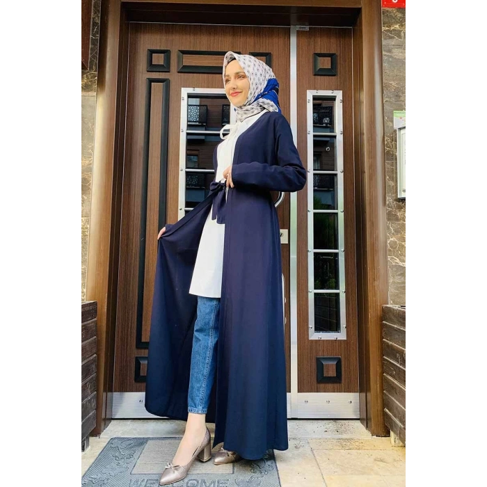 Moda Çizgi Yakalı Yelek