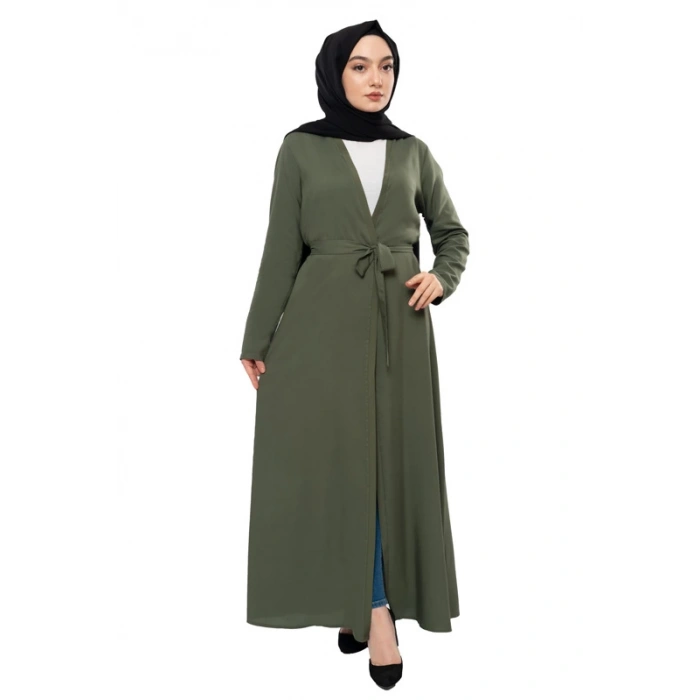 Moda Çizgi Yakalı Yelek