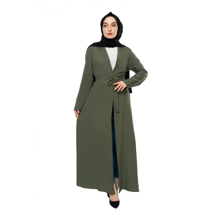 Moda Çizgi Yakalı Yelek