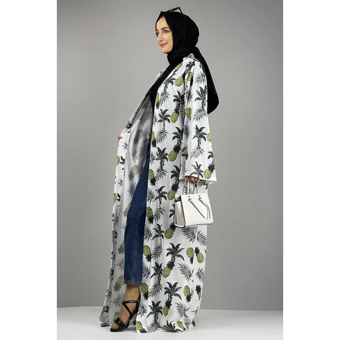 Moda Çizgi Yakalı Yelek