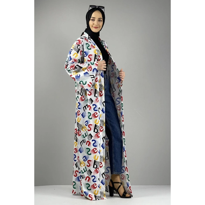 Moda Çizgi Yakalı Yelek