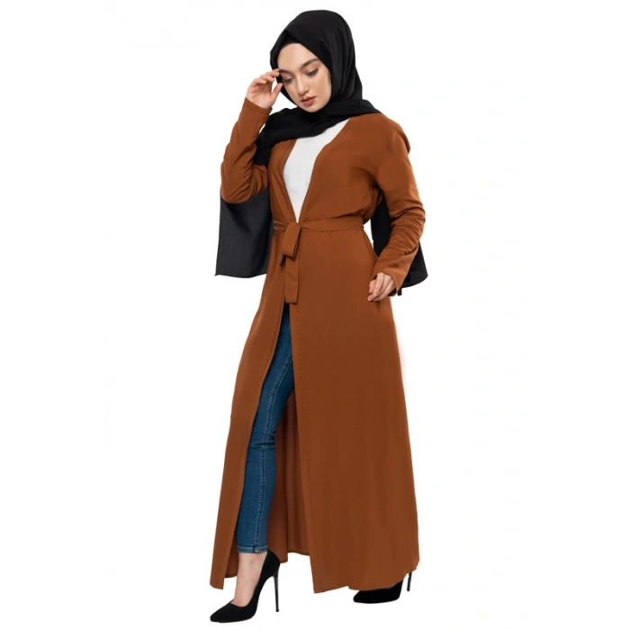 Moda Çizgi Yakalı Yelek