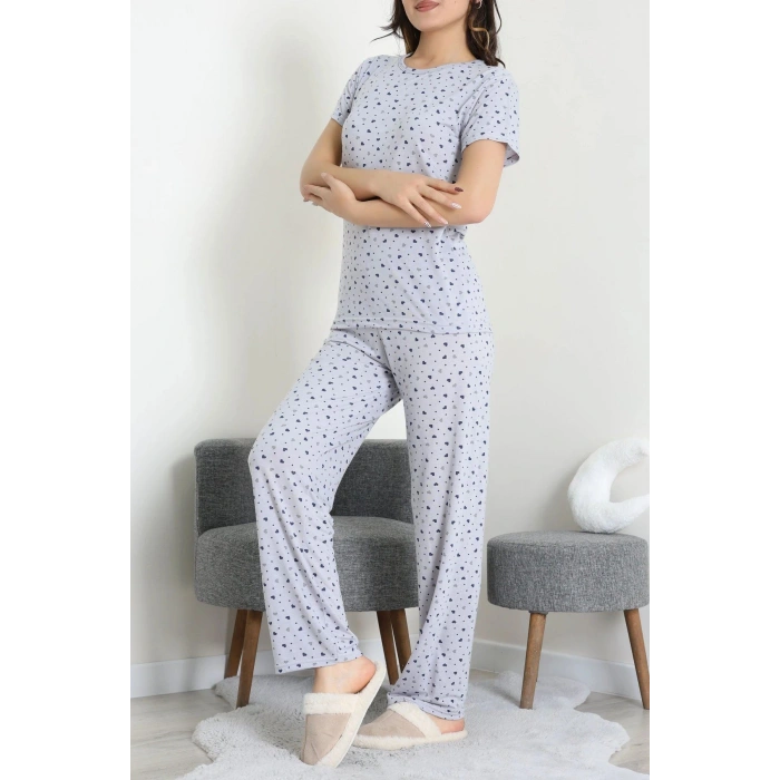 Modal Alt Üst Aynı Pijama Takımı Grikalp - 782.1287.