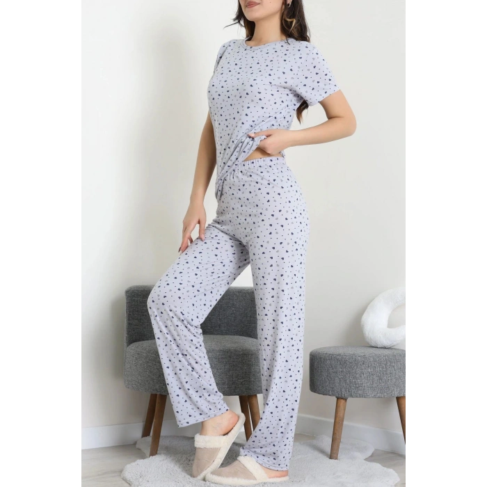 Modal Alt Üst Aynı Pijama Takımı Grikalp - 782.1287.