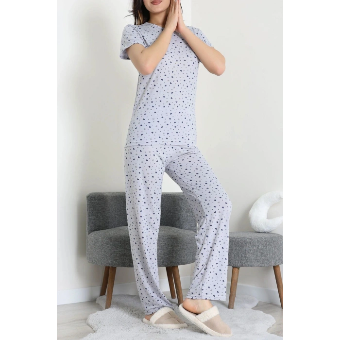 Modal Alt Üst Aynı Pijama Takımı Grikalp - 782.1287.