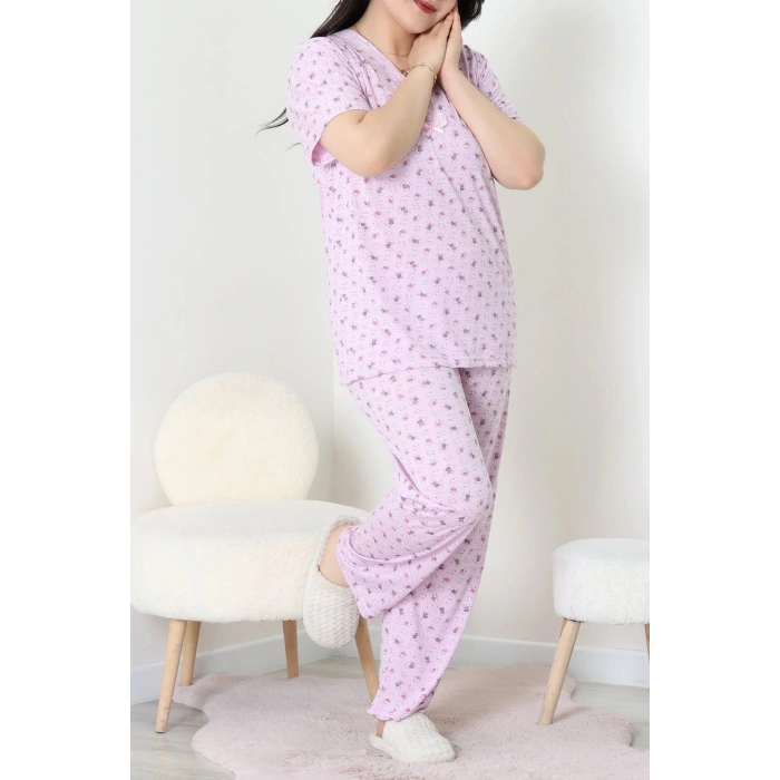 Modal Büyük Beden Pijama Takımı Morgül - 775.1287.