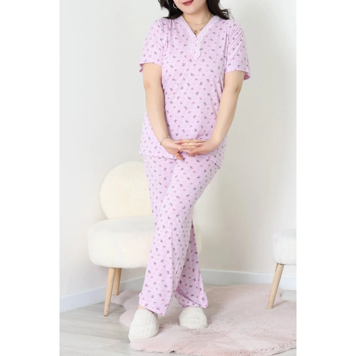 Modal Büyük Beden Pijama Takımı Morgül - 775.1287.