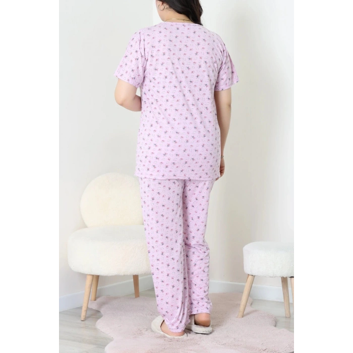 Modal Büyük Beden Pijama Takımı Morgül - 775.1287.