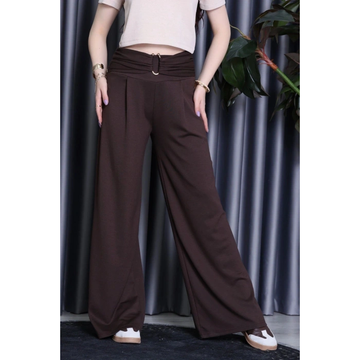 Modal Toka Detay Pantolon Kahve - 9888.2135.