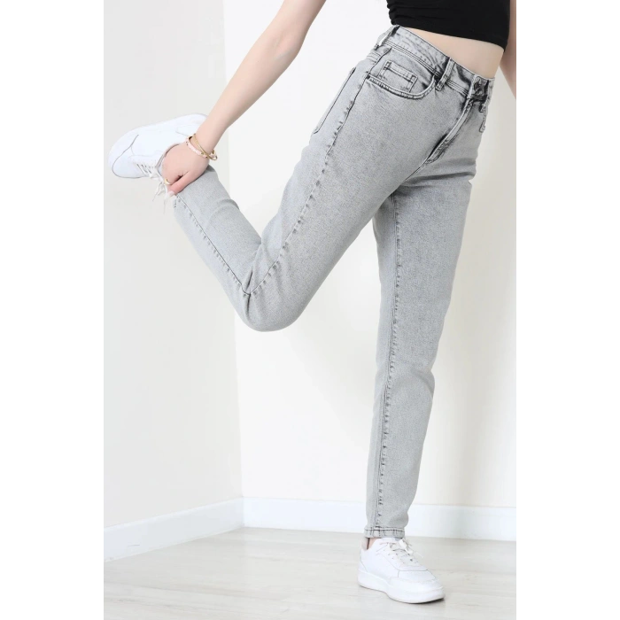 Mom Kot Pantolon Gri - 2323723.1968.