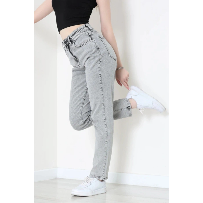 Mom Kot Pantolon Gri - 2323723.1968.