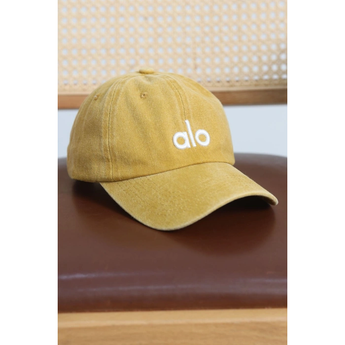 Nakışlı Şapka Hardal - 70157.1736.