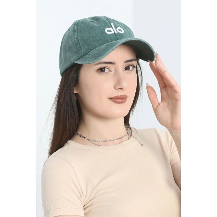 Nakışlı Şapka Koyuyeşil - 70157.1736.