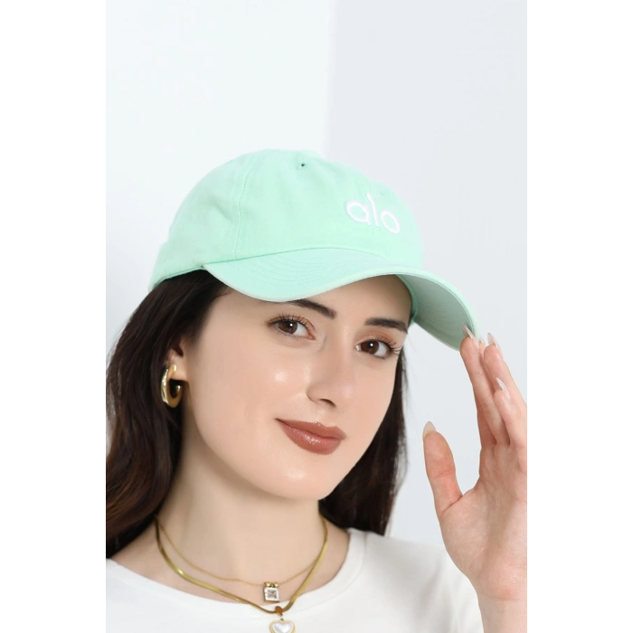 Nakışlı Şapka Suyeşili - 70157.1736.