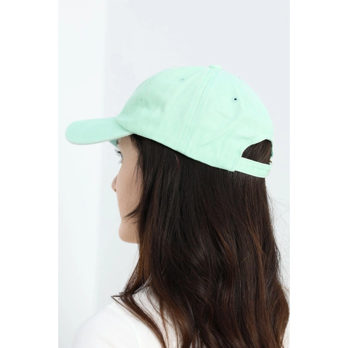 Nakışlı Şapka Suyeşili - 70157.1736.