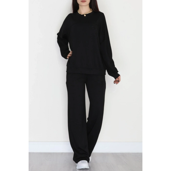 Nakışlı Takım Siyah - 4100.1247.