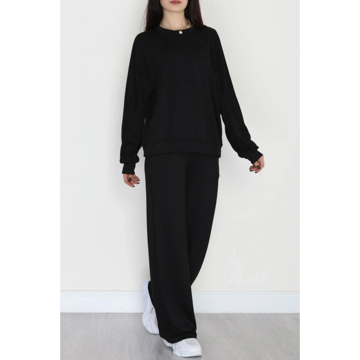 Nakışlı Takım Siyah - 4100.1247.