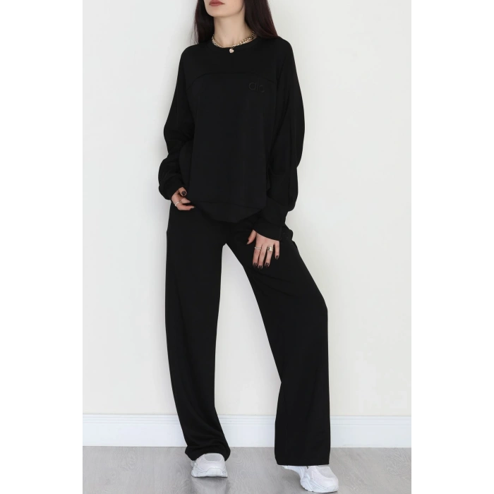 Nakışlı Takım Siyah - 4100.1247.