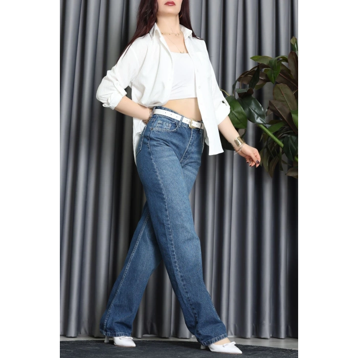 Neva Kumaş Gömlek Ekru - 2415.1602.