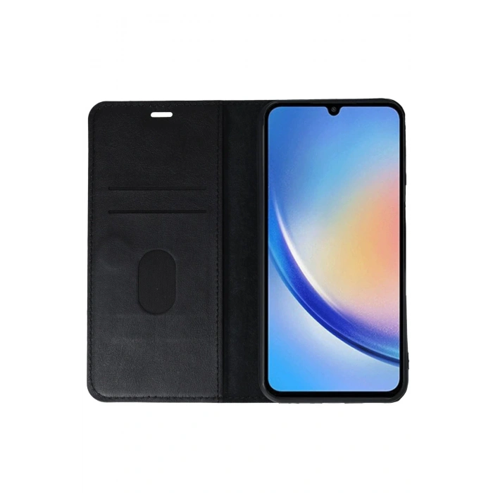 Newface Apple iPhone 15 Trend S Plus Kapaklı Kılıf - Taba