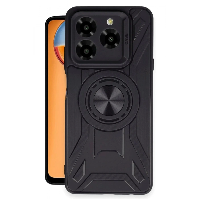 Newface General Mobile Era 30 Kılıf Lincoln Silikon - Siyah