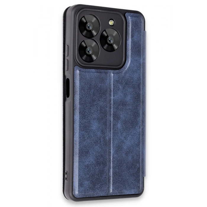 Newface General Mobile Era 50 Kılıf Flip Cover - Lacivert