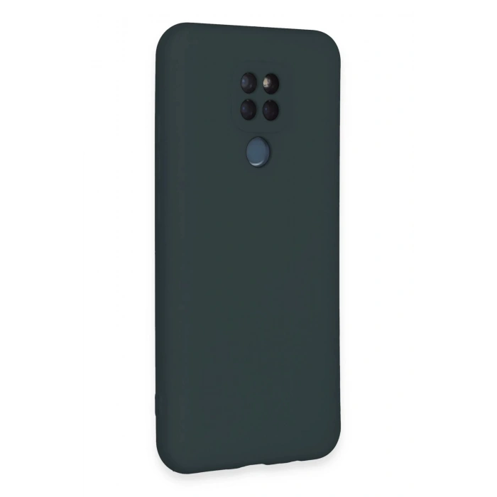 Newface General Mobile GM 20 Kılıf Nano içi Kadife Silikon - Koyu Yeşil