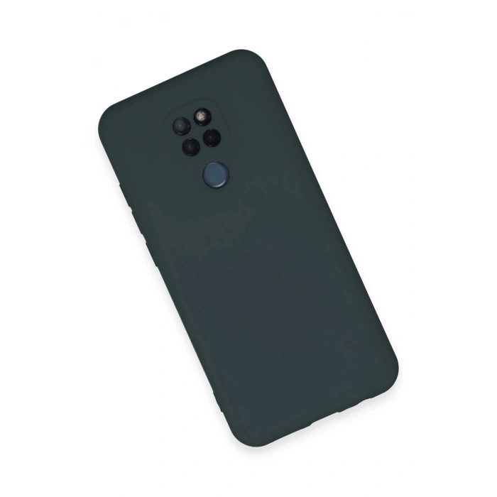 Newface General Mobile GM 20 Kılıf Nano içi Kadife Silikon - Koyu Yeşil