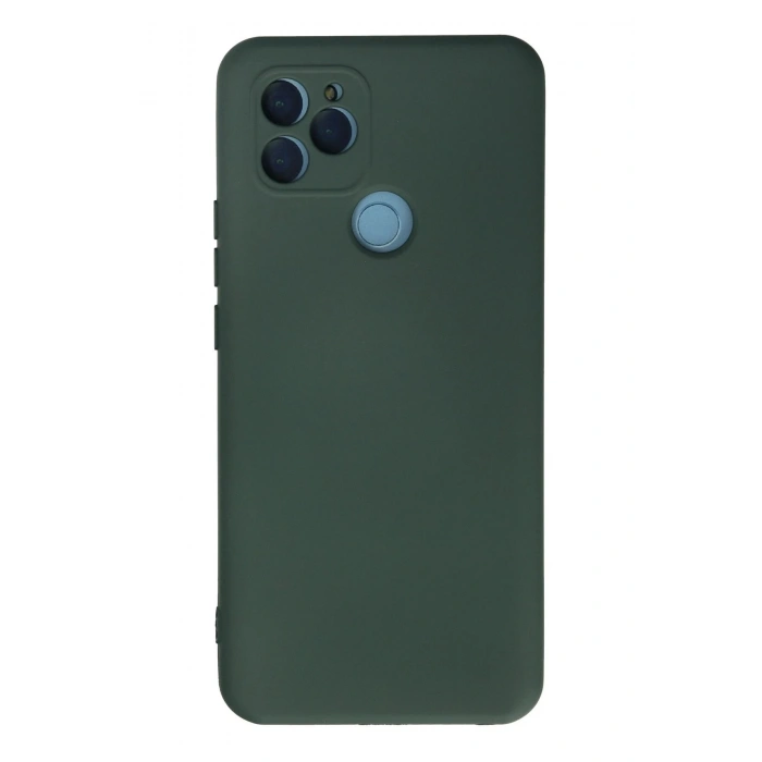 Newface General Mobile GM 21 Kılıf Nano içi Kadife Silikon - Koyu Yeşil