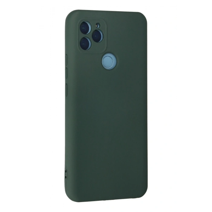 Newface General Mobile GM 21 Kılıf Nano içi Kadife Silikon - Koyu Yeşil