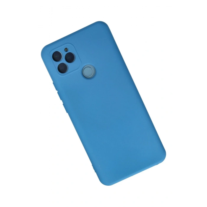 Newface General Mobile GM 21 Kılıf Nano içi Kadife Silikon - Mavi