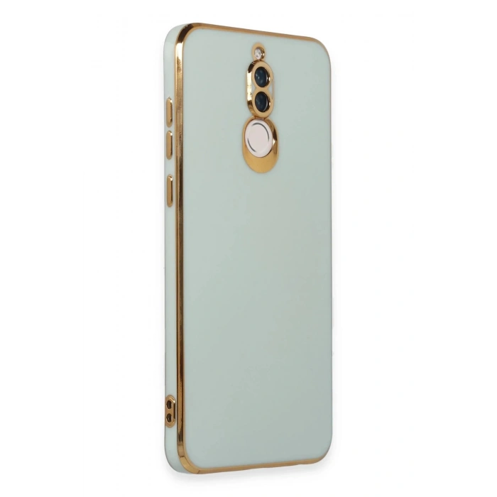 Newface Huawei Mate 10 Lite Kılıf Volet Silikon - Açık Yeşil