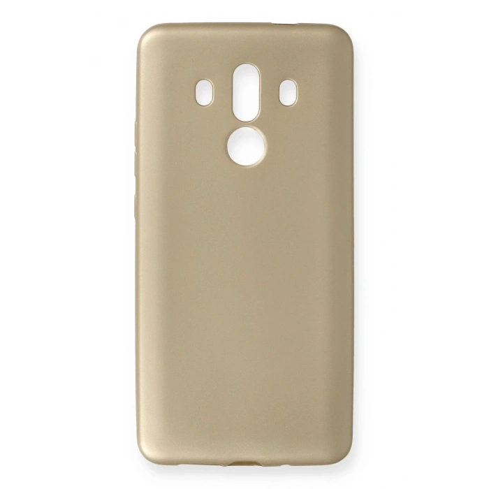 Newface Huawei Mate 10 Pro Kılıf First Silikon - Gold