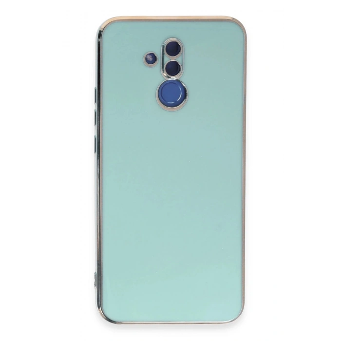Newface Huawei Mate 20 Lite Kılıf Volet Silikon - Açık Yeşil