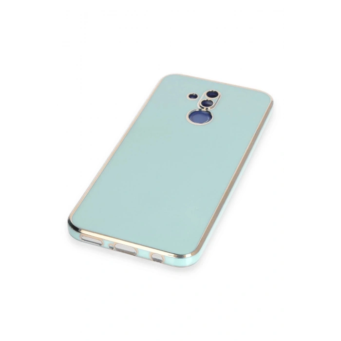 Newface Huawei Mate 20 Lite Kılıf Volet Silikon - Açık Yeşil