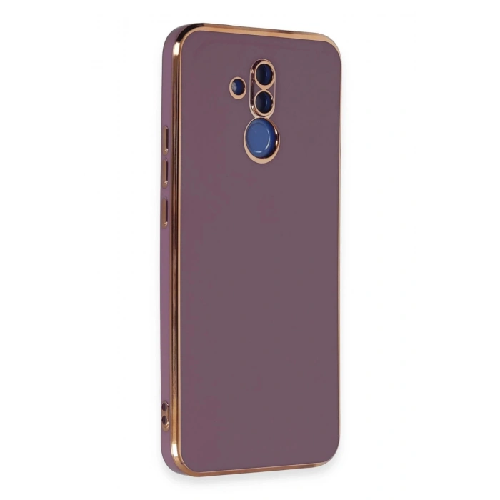Newface Huawei Mate 20 Lite Kılıf Volet Silikon - Mor