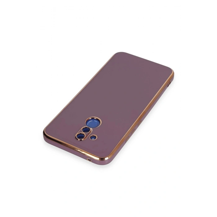 Newface Huawei Mate 20 Lite Kılıf Volet Silikon - Mor