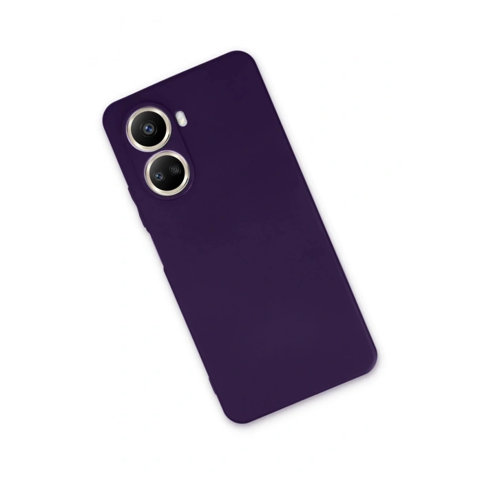 Newface Huawei Nova 10 SE Kılıf First Silikon - Mürdüm