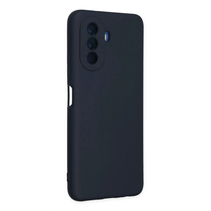 Newface Huawei Nova Y70 Kılıf Nano içi Kadife Silikon - Lacivert