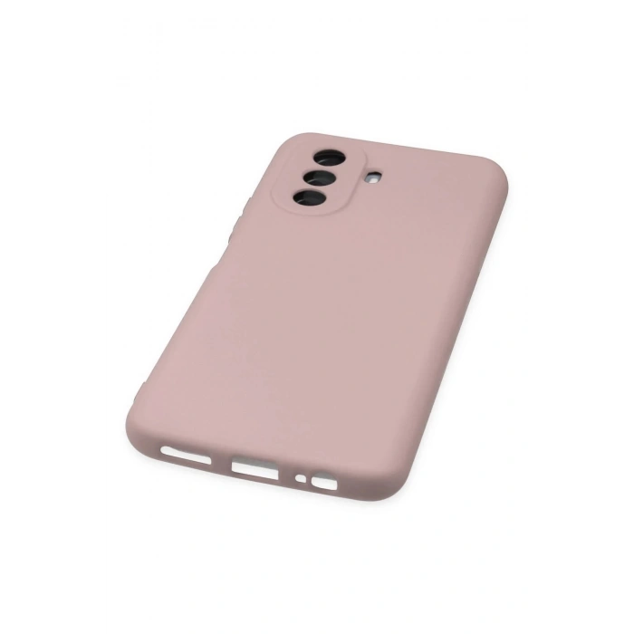 Newface Huawei Nova Y70 Kılıf Nano içi Kadife Silikon - Pudra