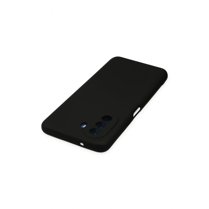 Newface Huawei Nova Y70 Kılıf Nano içi Kadife Silikon - Siyah