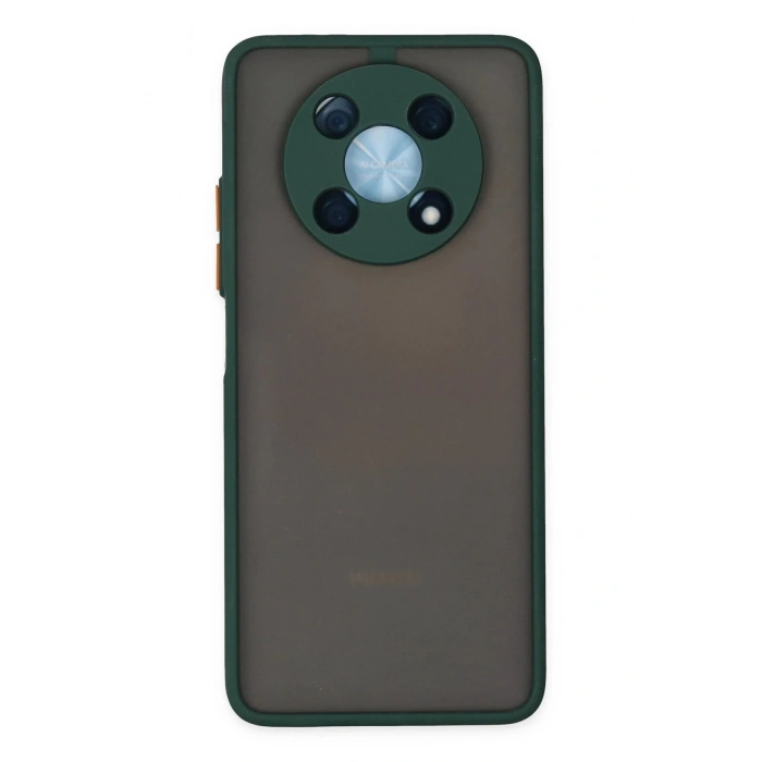 Newface Huawei Nova Y90 Kılıf Montreal Silikon Kapak - Yeşil