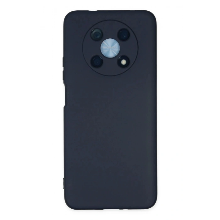 Newface Huawei Nova Y90 Kılıf Nano içi Kadife Silikon - Lacivert