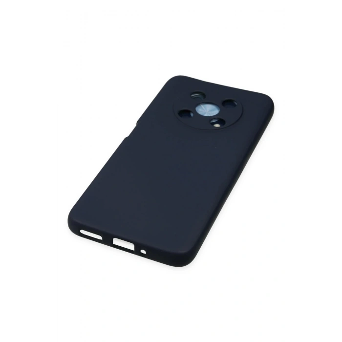 Newface Huawei Nova Y90 Kılıf Nano içi Kadife Silikon - Lacivert