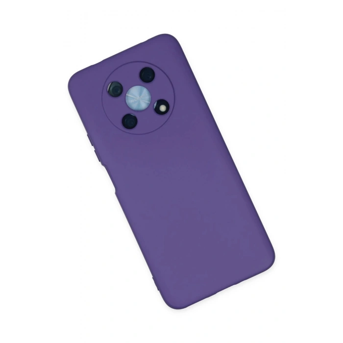 Newface Huawei Nova Y90 Kılıf Nano içi Kadife Silikon - Mor