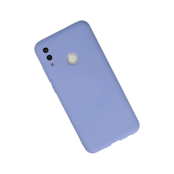 Newface Huawei P Smart 2019 Kılıf Nano içi Kadife Silikon - Lila