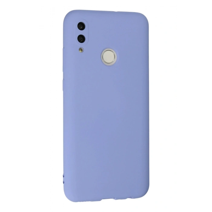 Newface Huawei P Smart 2019 Kılıf Nano içi Kadife Silikon - Lila