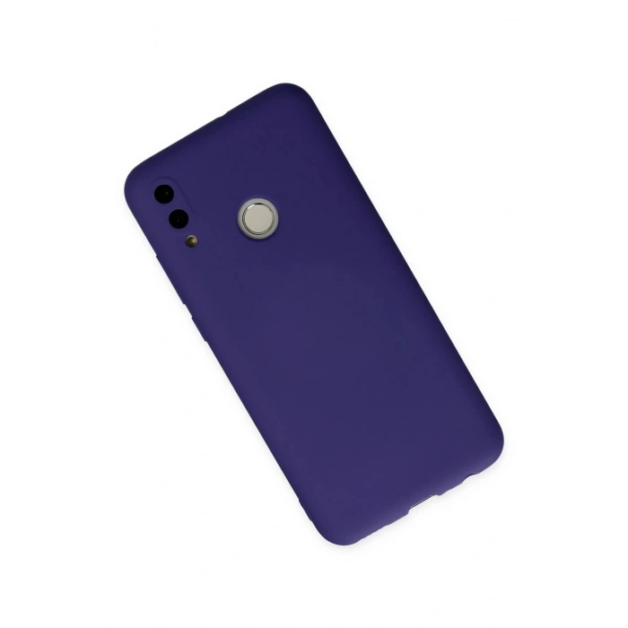 Newface Huawei P Smart 2019 Kılıf Nano içi Kadife Silikon - Mor