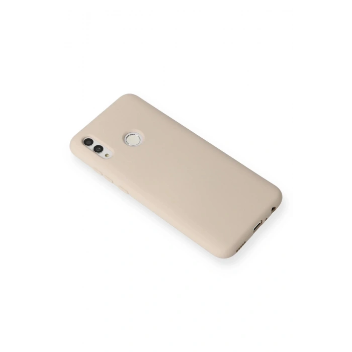 Newface Huawei P Smart 2019 Kılıf Nano içi Kadife Silikon - Pudra